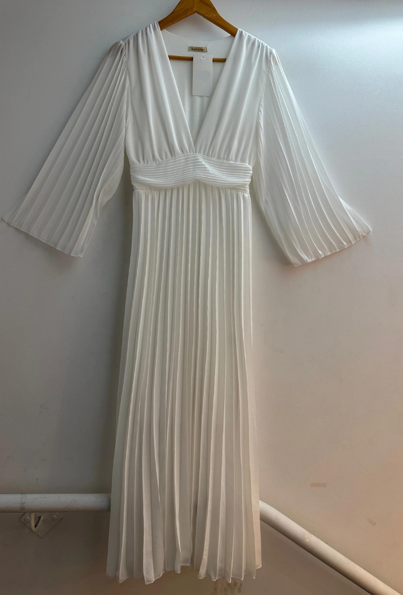 Robe longue plissé - Alma
