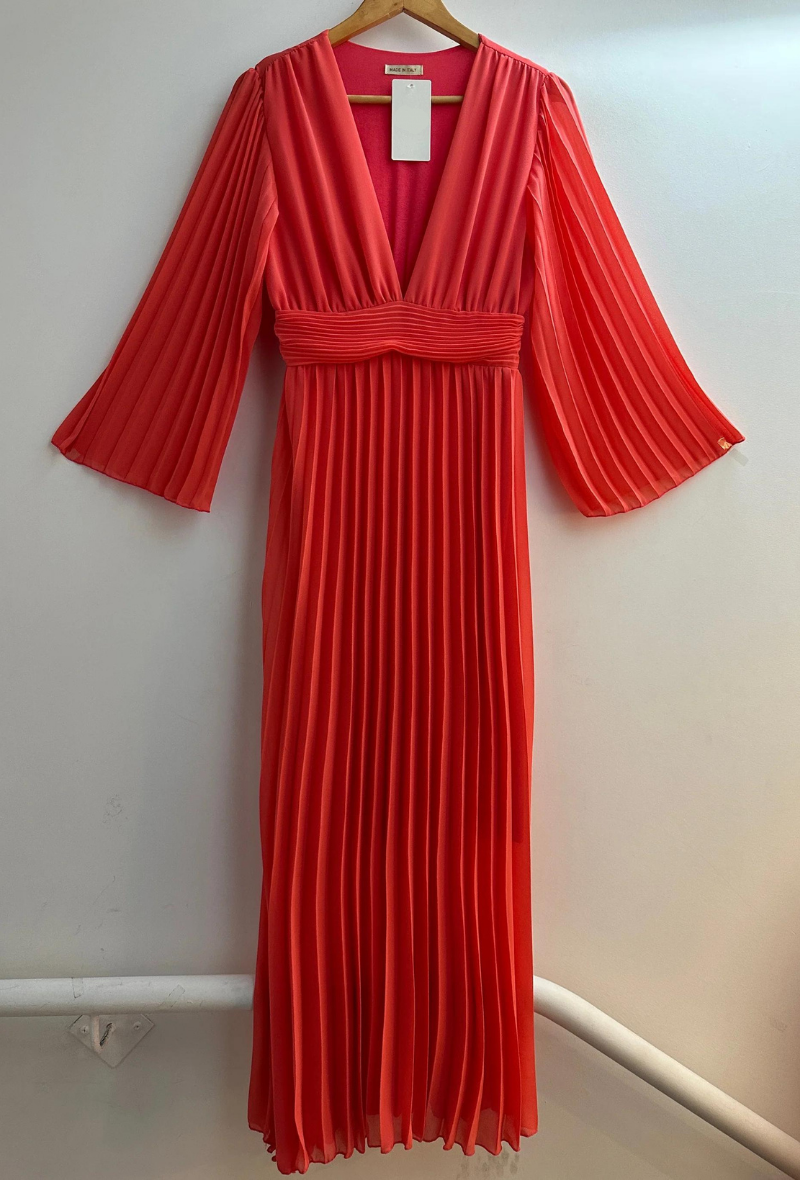 Robe longue plissé - Alma