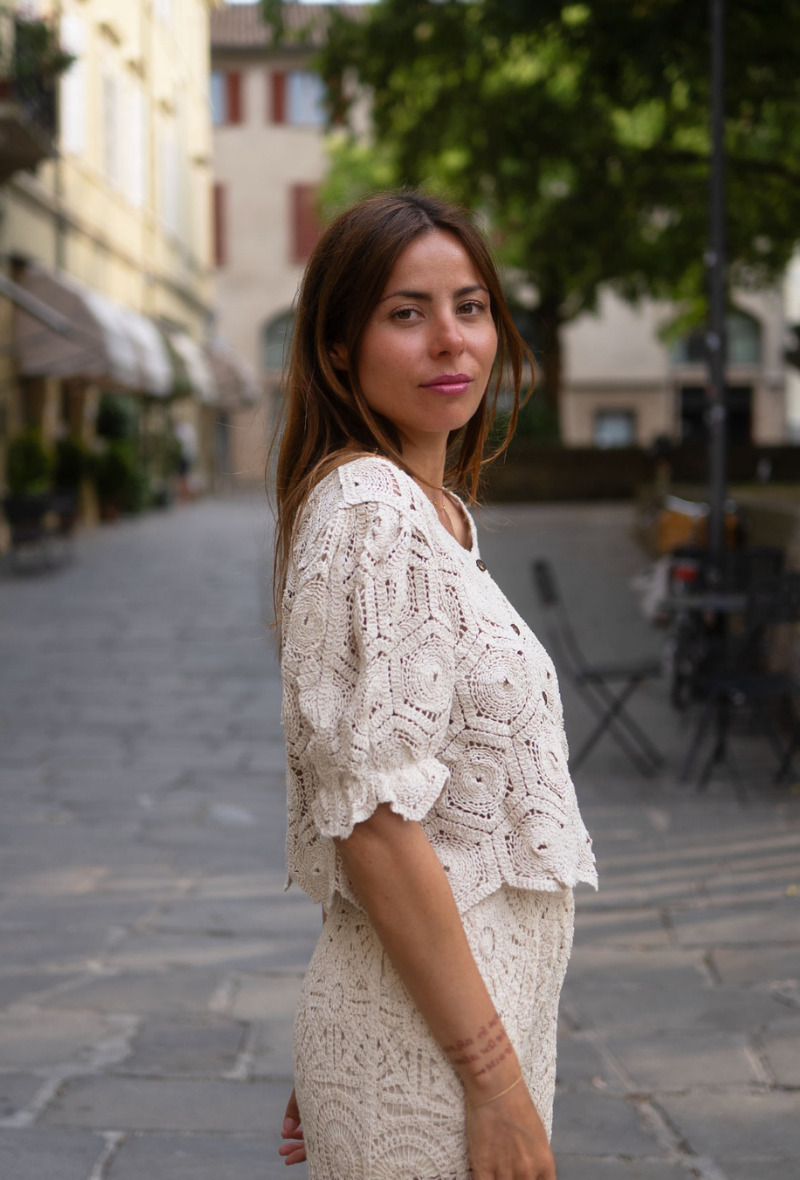 Gilet et pantalon en coton - Juliana
