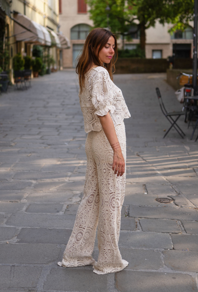 Gilet et pantalon en coton - Juliana