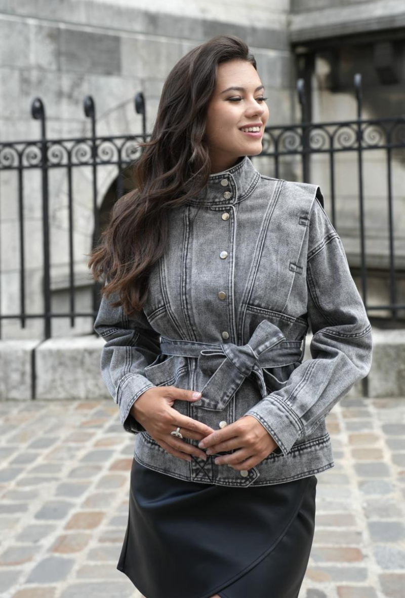 Pré-commande - Veste en jeans - Eyrine