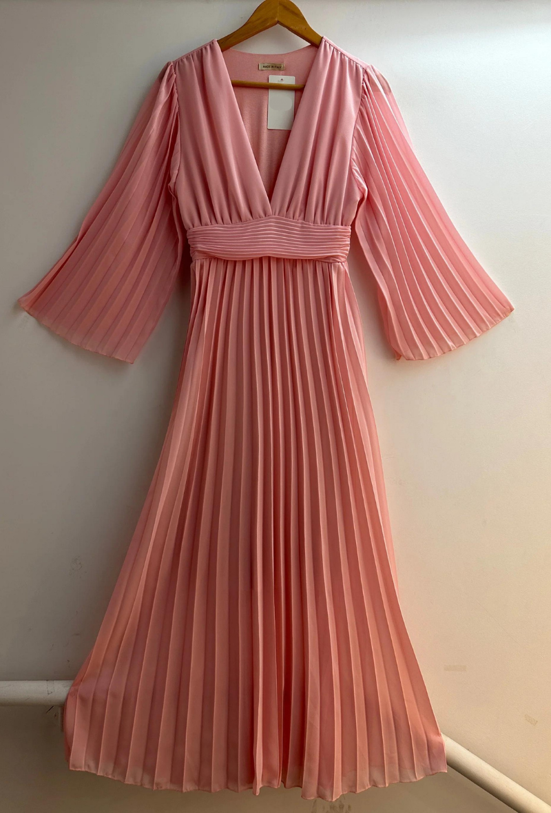 Robe longue plissé - Alma