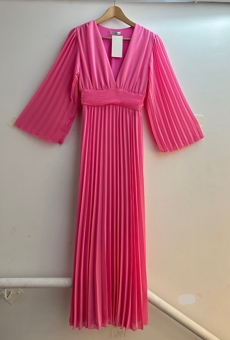 Robe longue plissé - Alma