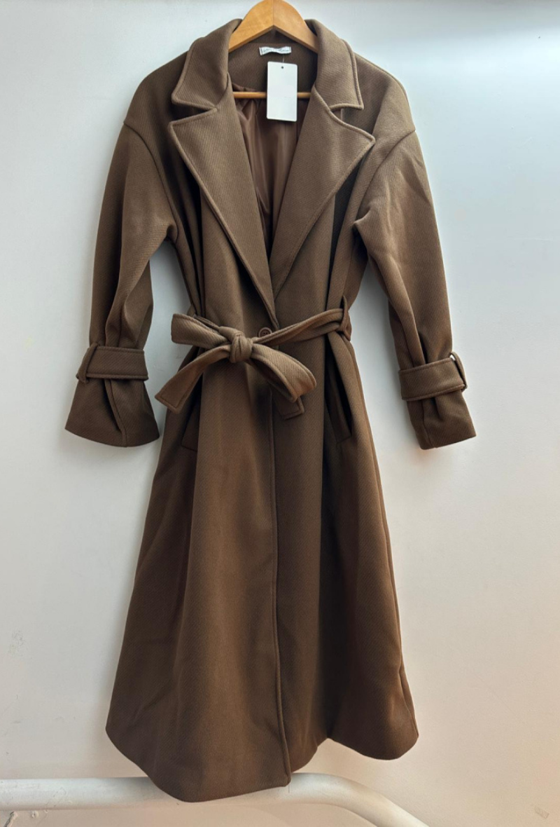 Manteau à poches avec ceinture - Rivera