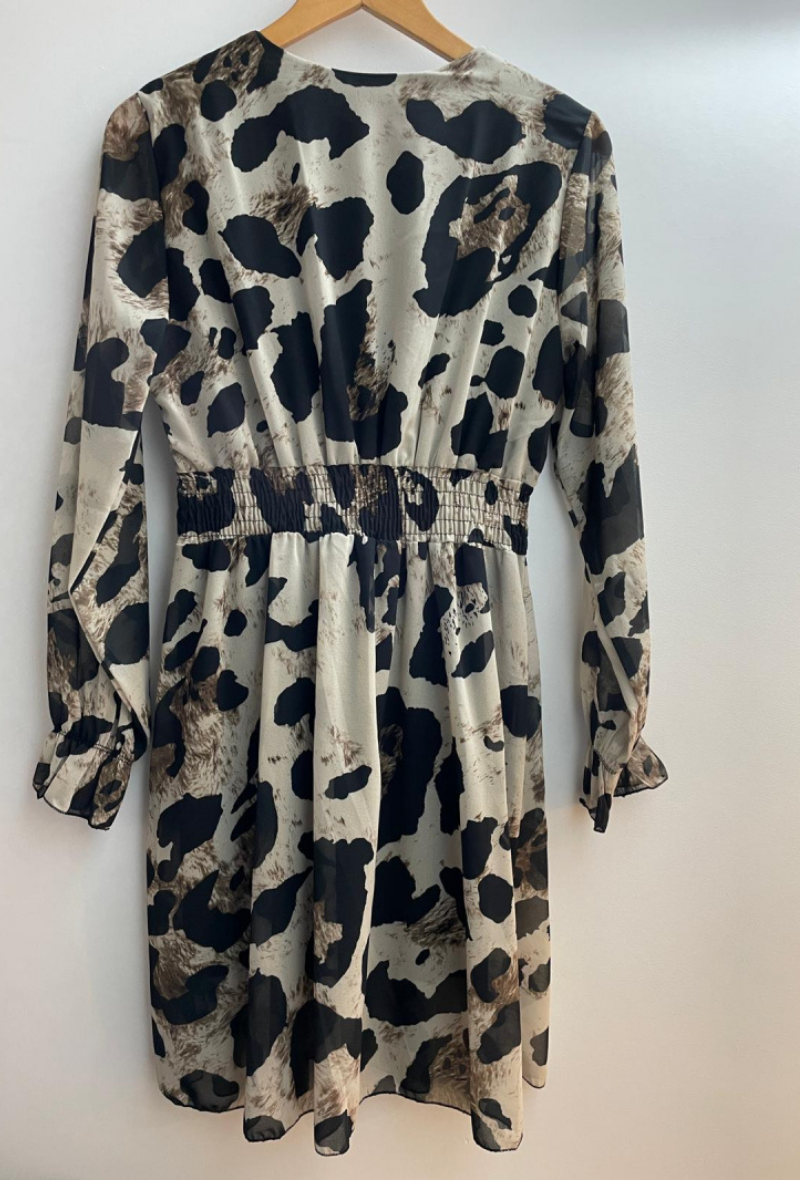 Robe courte beige - Wickly