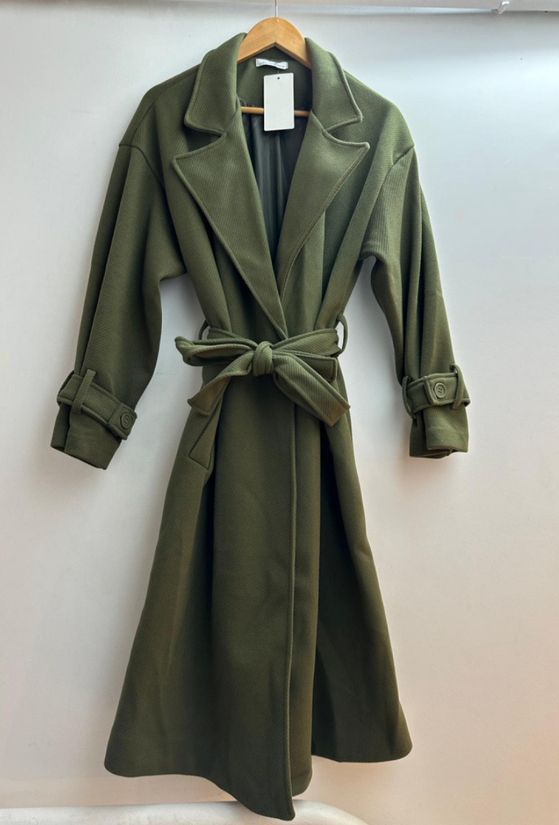 Manteau à poches avec ceinture - Rivera