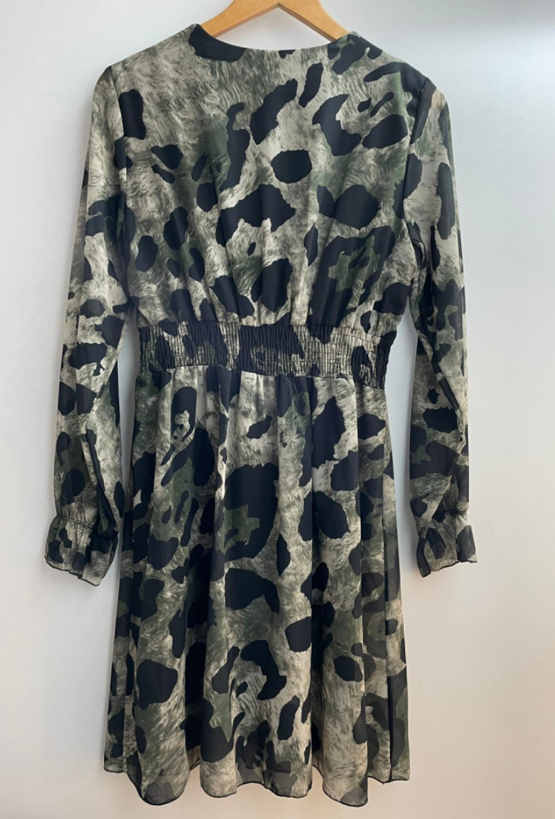 Robe courte kaki - Wickly