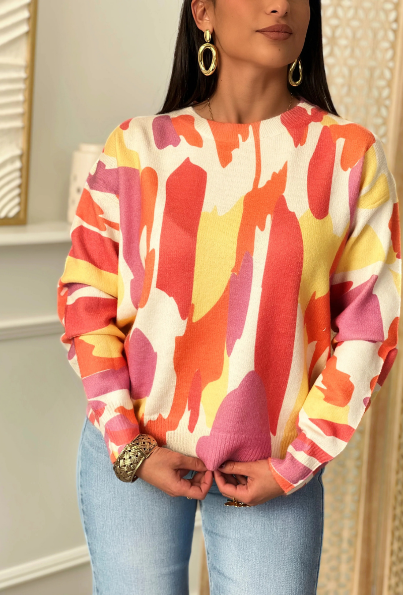 Pull col rond chic et tendance à Paris - Sydina