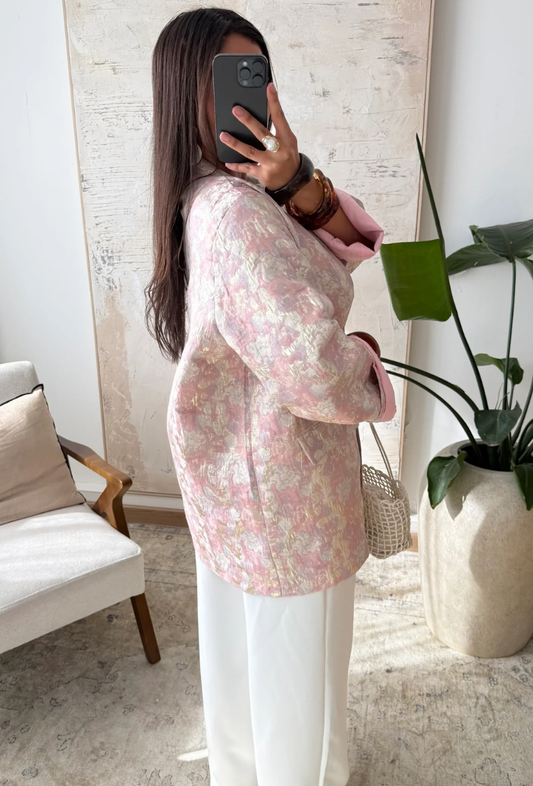 Veste mi-long style kimono dernier RÉASSORT - Pinky