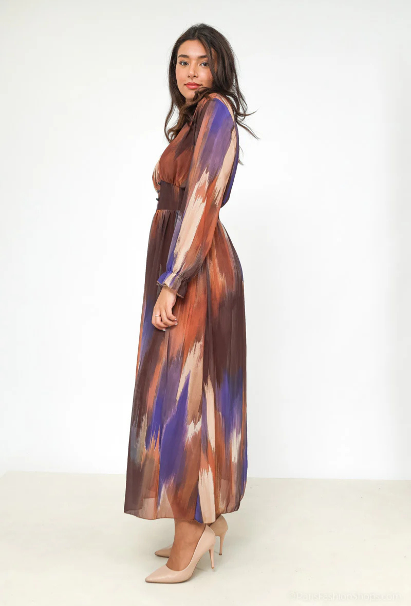 Dernier RÉASSORT robe longue tendance à Paris - Léonie