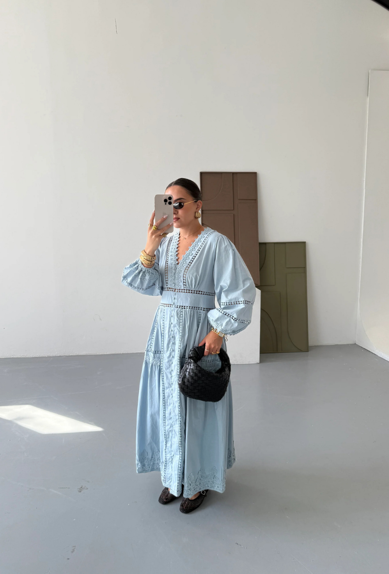 Robe en lin et coton un véritable BESTSELLER à Paris - Chloé