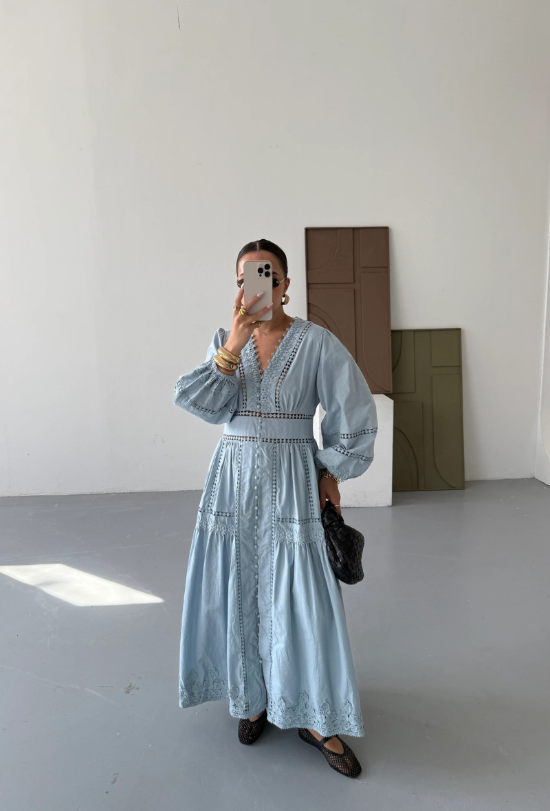 Robe en lin et coton un véritable BESTSELLER à Paris - Chloé