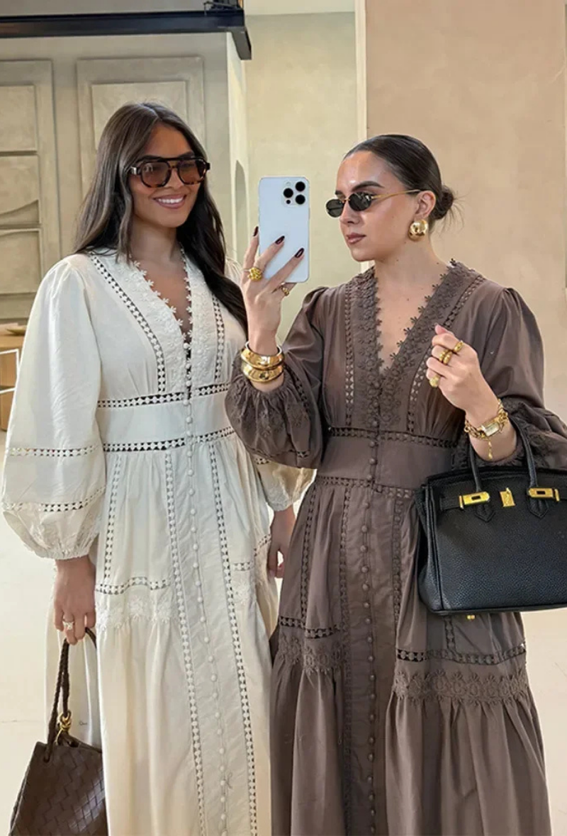 Robe en lin et coton un véritable BESTSELLER à Paris - Chloé