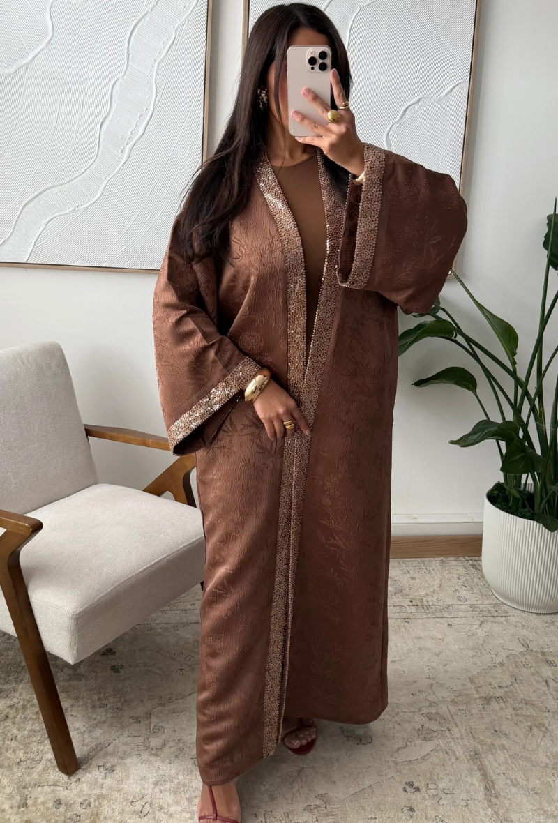 Kimono disponible en plusieurs couleurs - Browny
