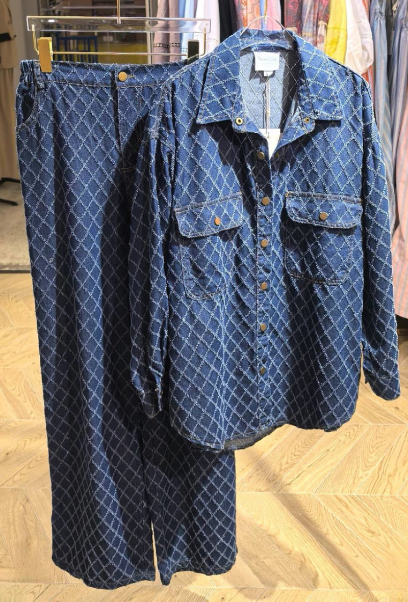 RÉASSORT en septembre dark blue jean en coton - Marina Bay
