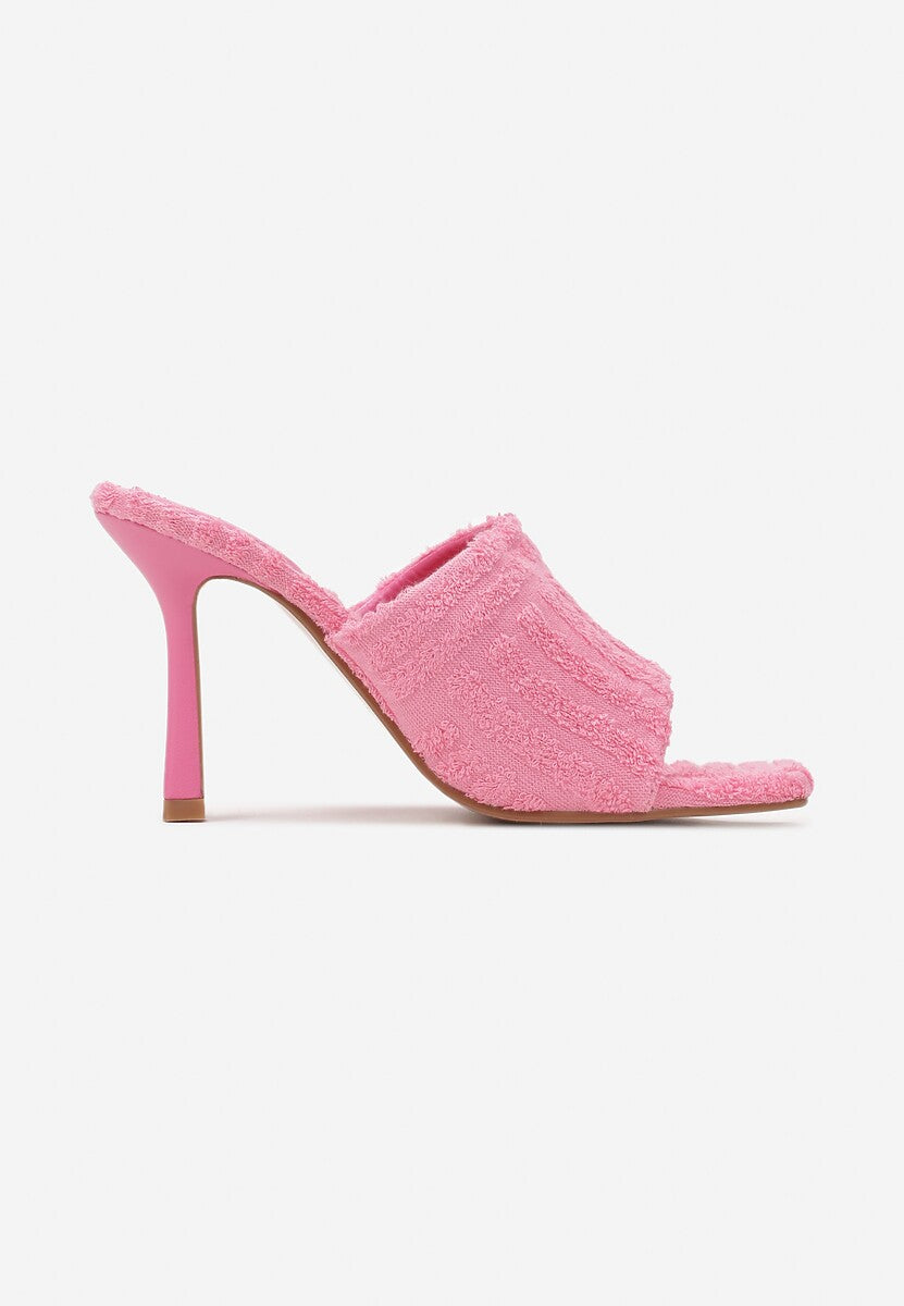 Sandales à talons hauts - Rose