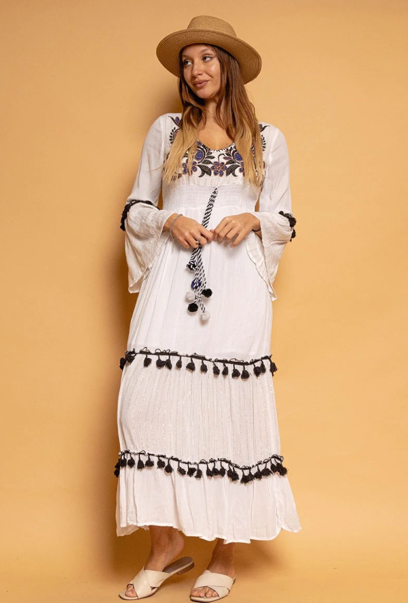 Robe longue avec doublure intérieure - Soraya