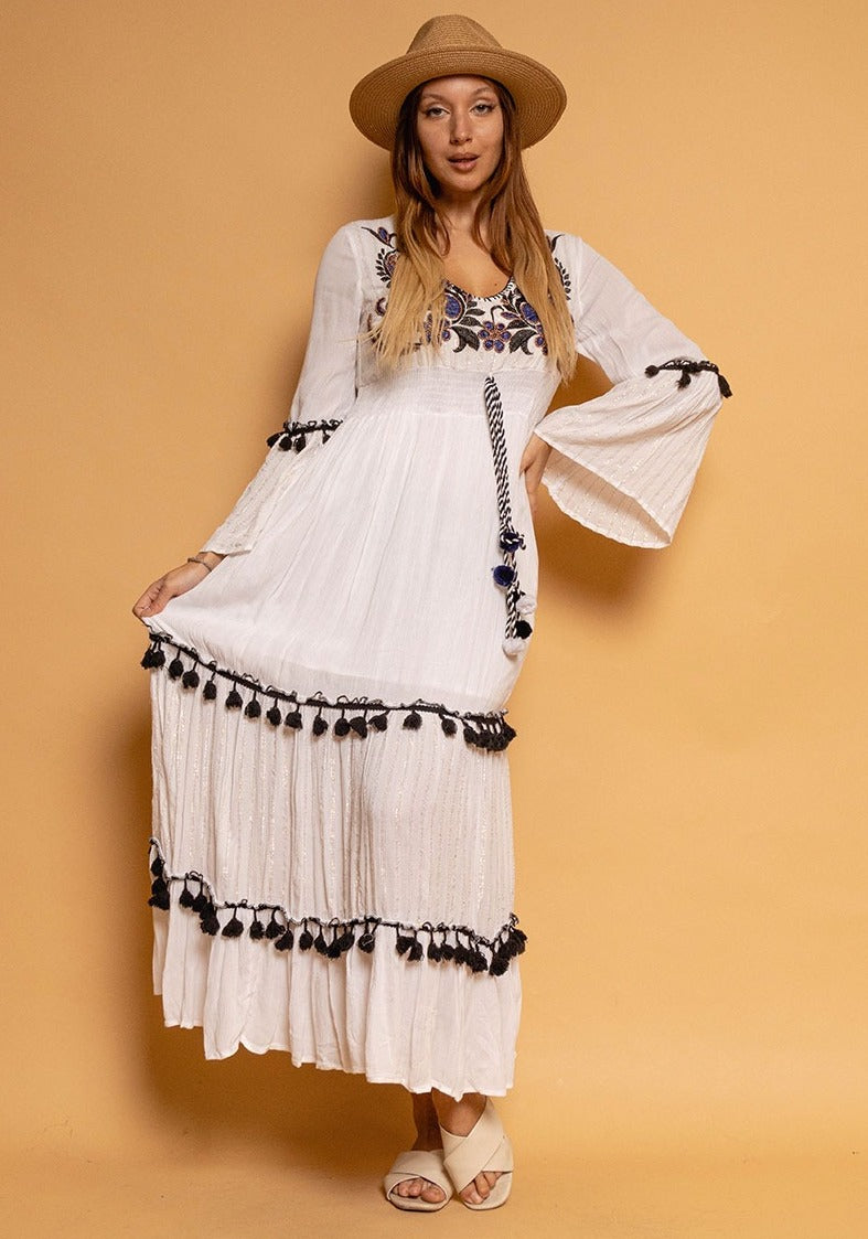 Robe longue avec doublure intérieure - Soraya
