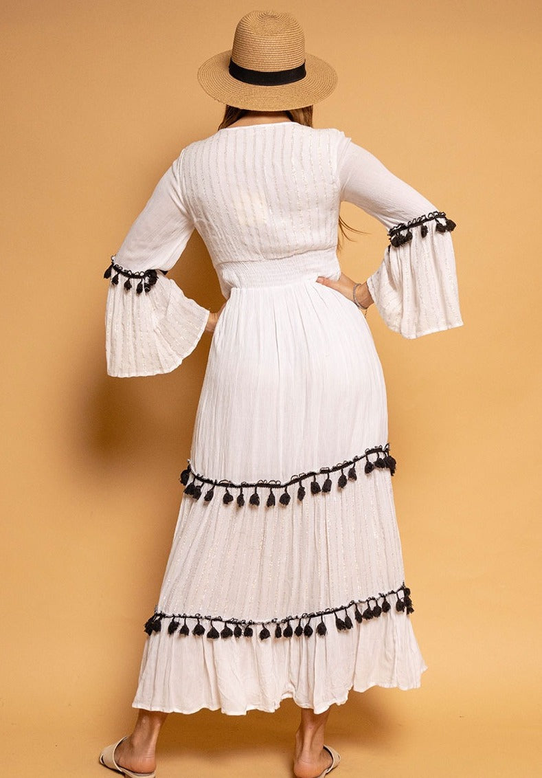 Robe longue avec doublure intérieure - Soraya