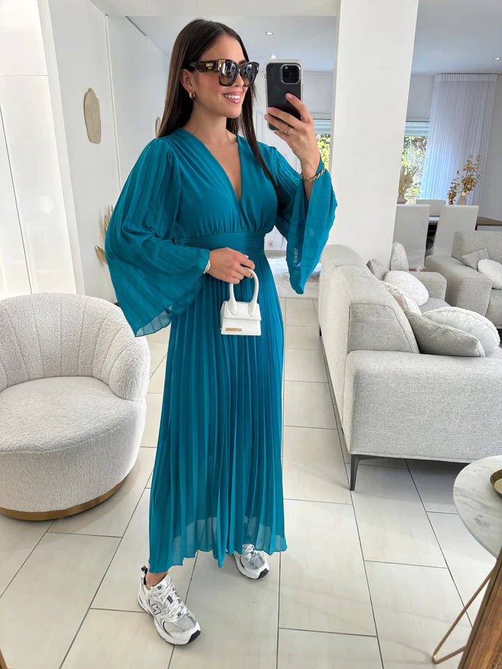 Robe longue plissé - Alma