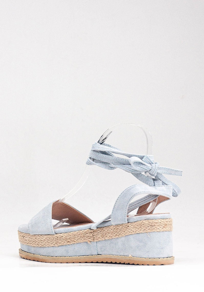 Sandales compensées avec lacets - Skygarden