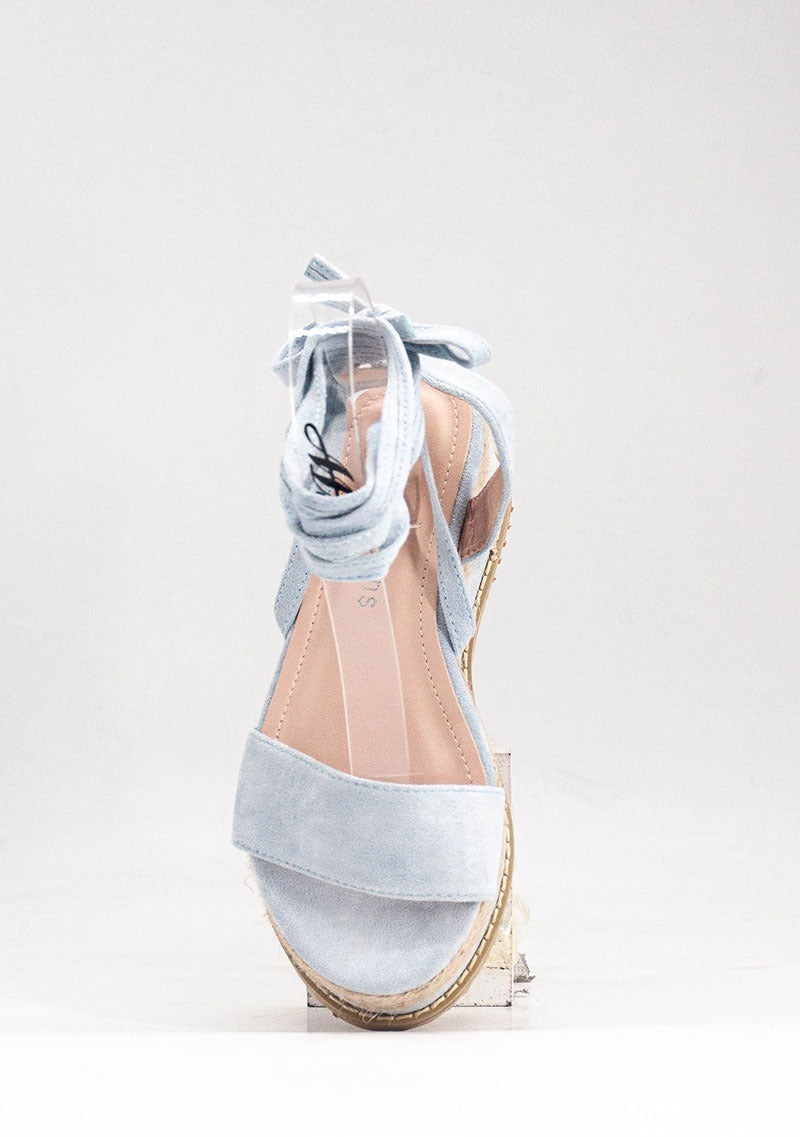 Sandales compensées avec lacets - Skygarden