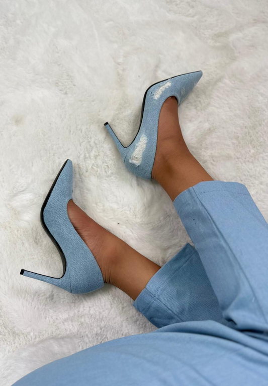 Escarpins en jean - Lynna