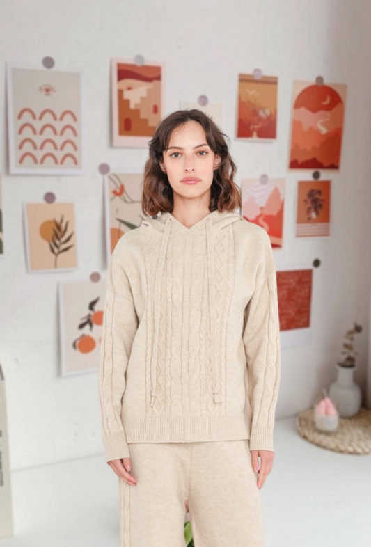 Ensemble à capuche disponible en plusieurs couleurs - Valy