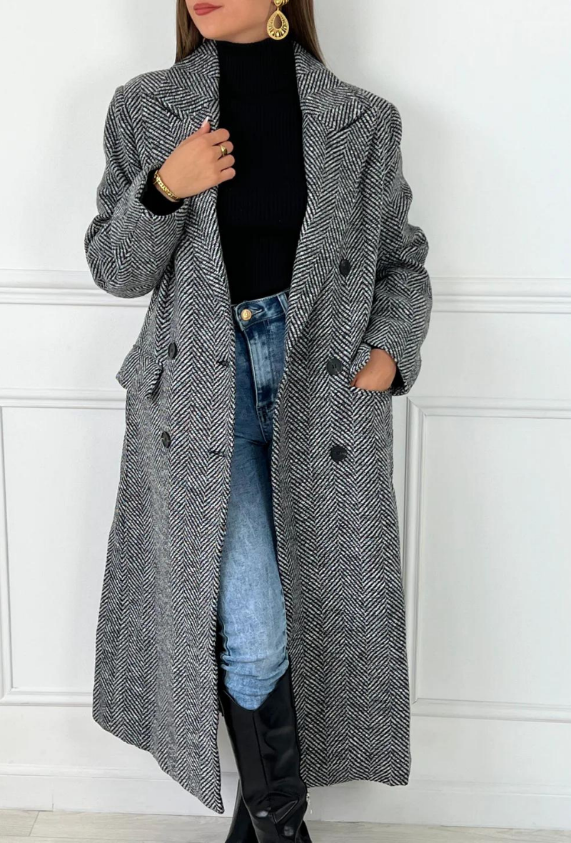 Pré-commande - Manteau maxi longueur - Singapour