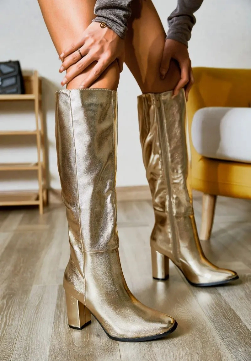 Bottes à talon spécial GOLD - Carter