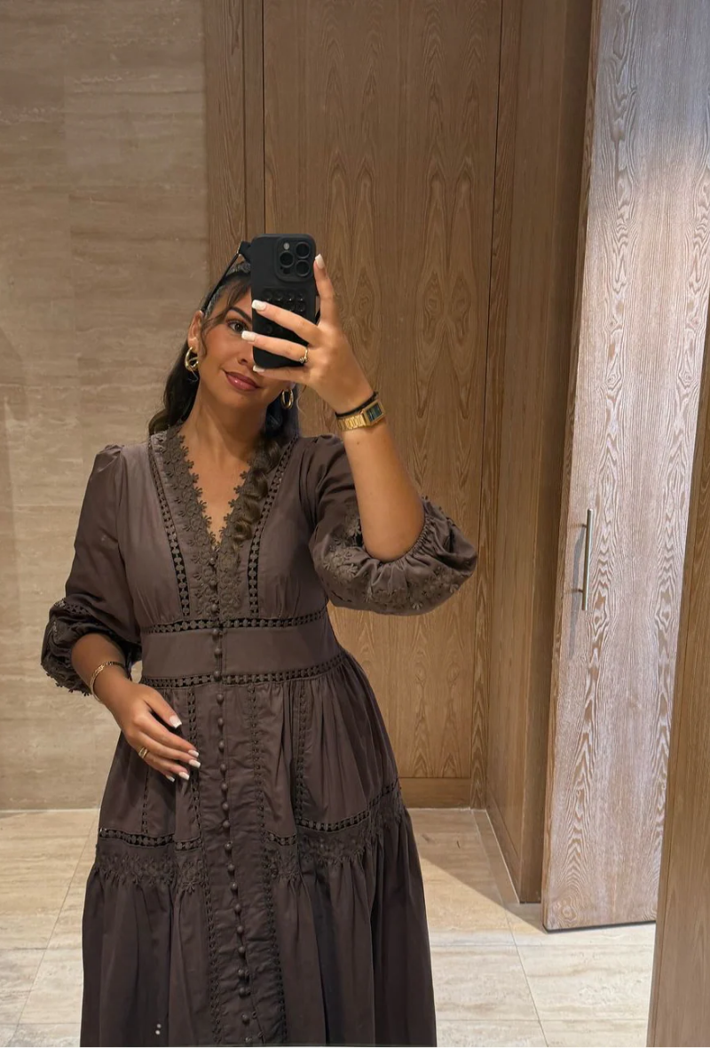 Robe en lin et coton un véritable BESTSELLER à Paris - Chloé