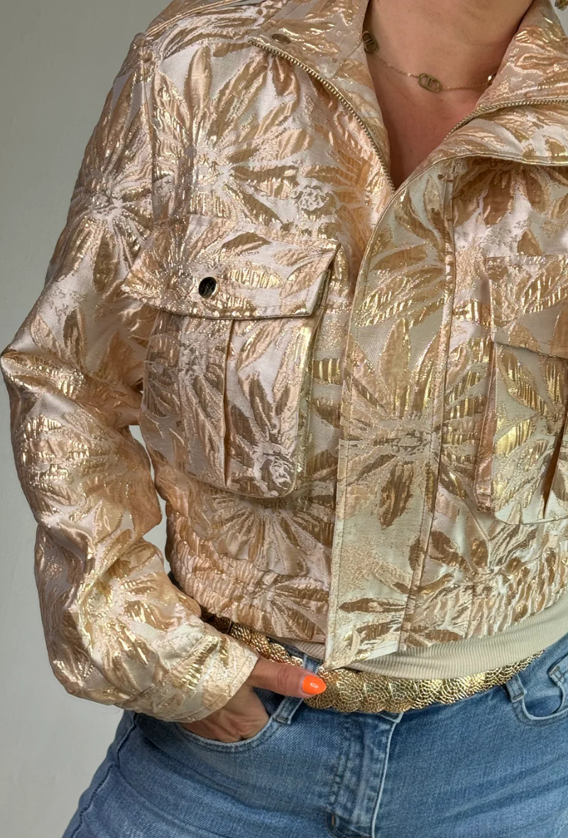 Veste jacquard disponible en deux couleurs - Jaspera