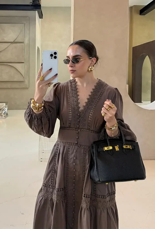 Robe en lin et coton un véritable BESTSELLER à Paris - Chloé