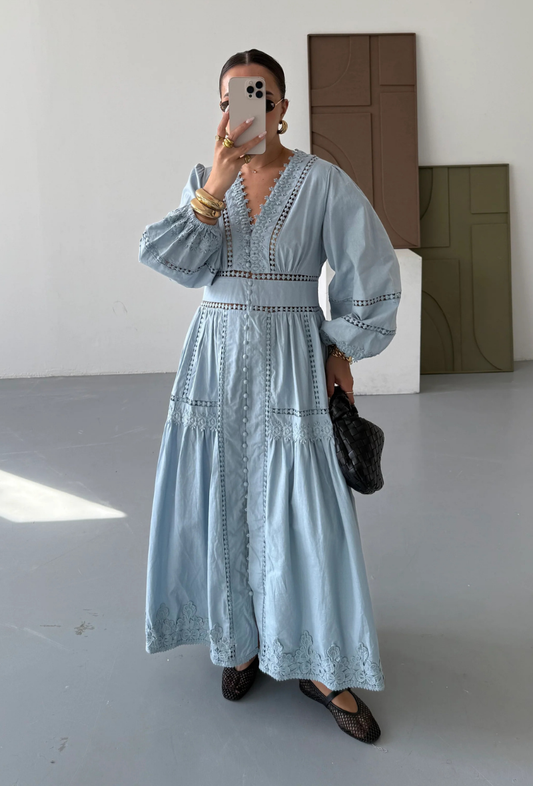 Robe en lin et coton un véritable BESTSELLER à Paris - Chloé