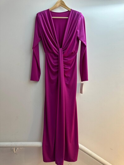 Robe longue avec fente devant - Saldi