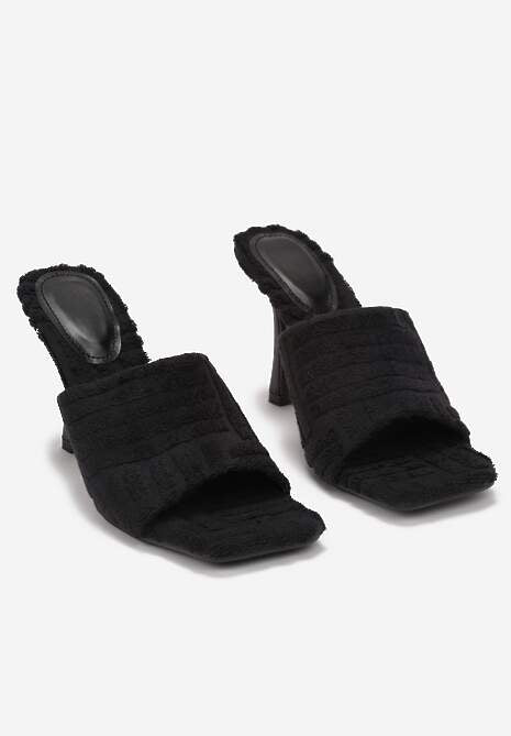 Sandales à talons hauts - Noir